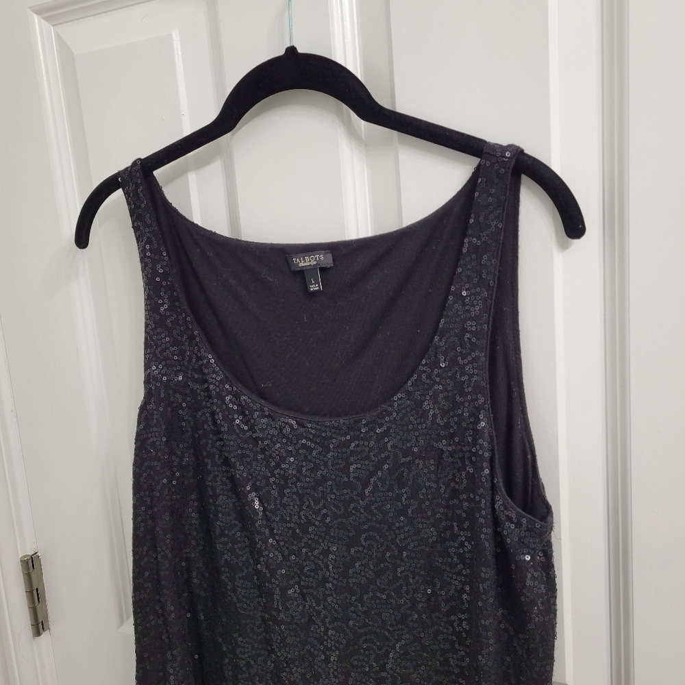 Talbots Sequin Tank Top - Picture 4 of 4